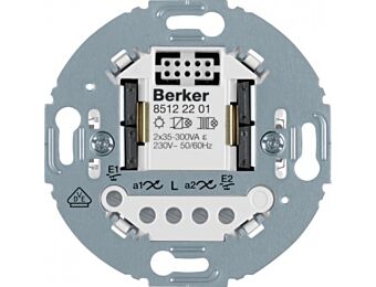 DIMMER 2 EΞΟΔΩΝ  400W ΣΤΡΟΓΓ ΠΛΗΚ  BERKER NET 1930