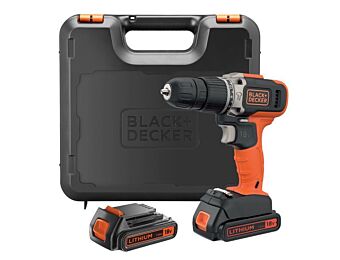 ΔΡΑΠΑΝΟΚΑΤΣΑΒΙΔΟ ΜΠΑΤΑΡΙΑΣ BLACK&DECKER 18V 2Χ1,5ΑΗ 