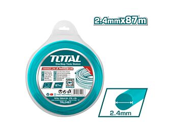 TOTAL ΜΕΣΙΝΕΖΑ ΣΤΡΟΓΓΥΛΗ 2.4mm - 87m (TRL2487)