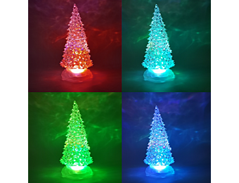 ^ "CRYSTAL PLASTIC TREE" 1 RGB LED ΜΠΑΤ (3xAAA) ΠΡΟΓΡΑΜ(ΕΝΑΛΛΑΓΗ ΧΡΩΜ) IP20 Φ10x25cm