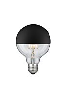 ΛΑΜΠΤΗΡΑΣ ACA LED GLOBE ΔΙΑΦ/MAYΡΟ E27 DIM G95 8W 2700K