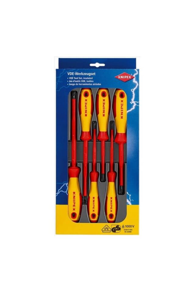 ΣΕΤ 6 ΚΑΤΣΑΒΙΔΙΑ KNIPEX 1000V