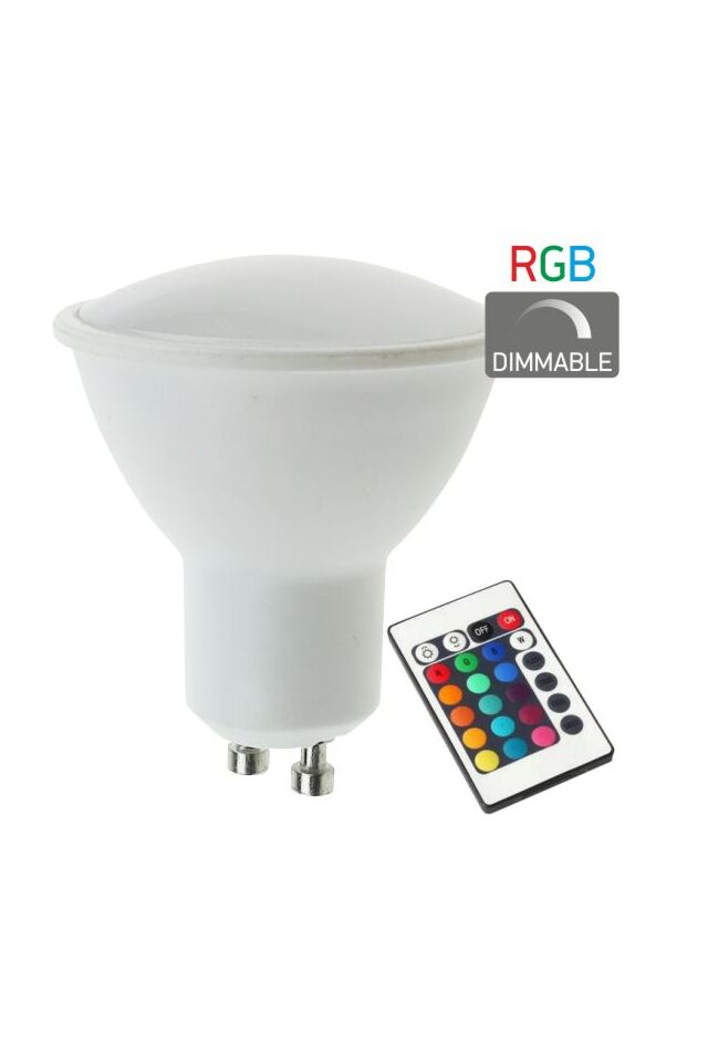 ΛΑΜΠΤΗΡAΣ LED RGB GU10 4.5W