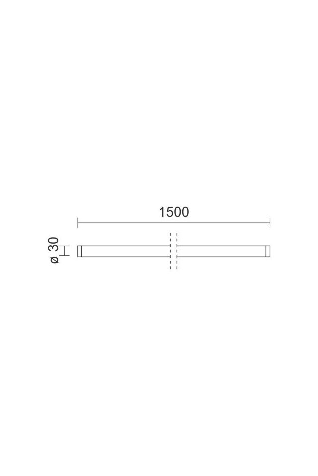 ΛΑΜΠΤΗΡAΣ LED T8 24W 1.50M 3000K ECONOMY