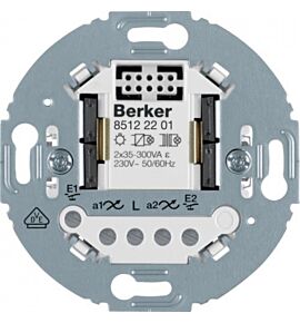 DIMMER 2 EΞΟΔΩΝ  400W ΣΤΡΟΓΓ ΠΛΗΚ  BERKER NET 1930