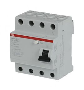 ΡΕΛΕ ΔΙΑΡΡΟΗΣ ABB 4P25A 30mA FH204AC-25/0,03 ABB